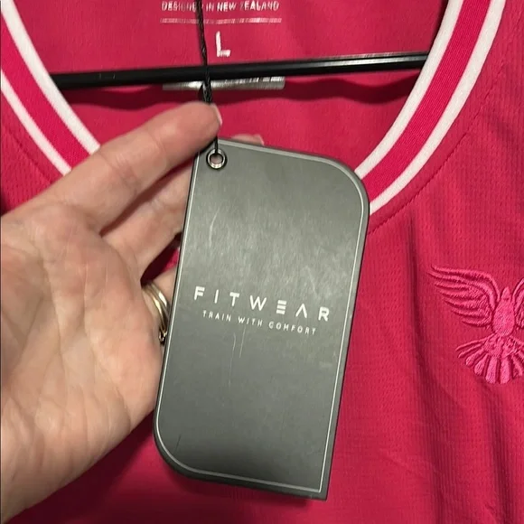 Pink Fitwear Basketball Jersey - Picture 5 of 7